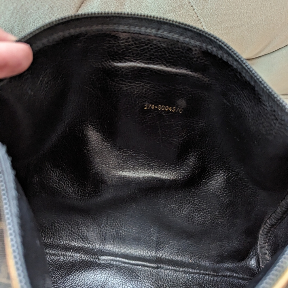 Fendi Brown and Black Zucca Crossbody Bag - Picture 8 of 15